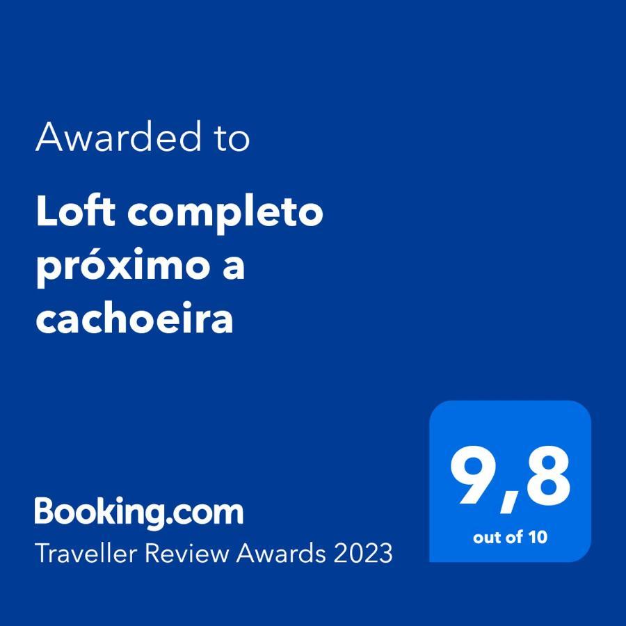 Lindo Loft Completo Perto De Cachoeira กวาปิมิริม ภายนอก รูปภาพ